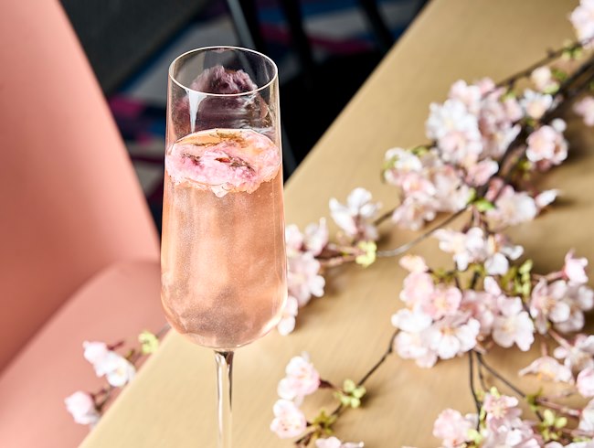 Sakura Shochu Spritz